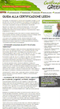 Mobile Screenshot of certificazioneleed.com